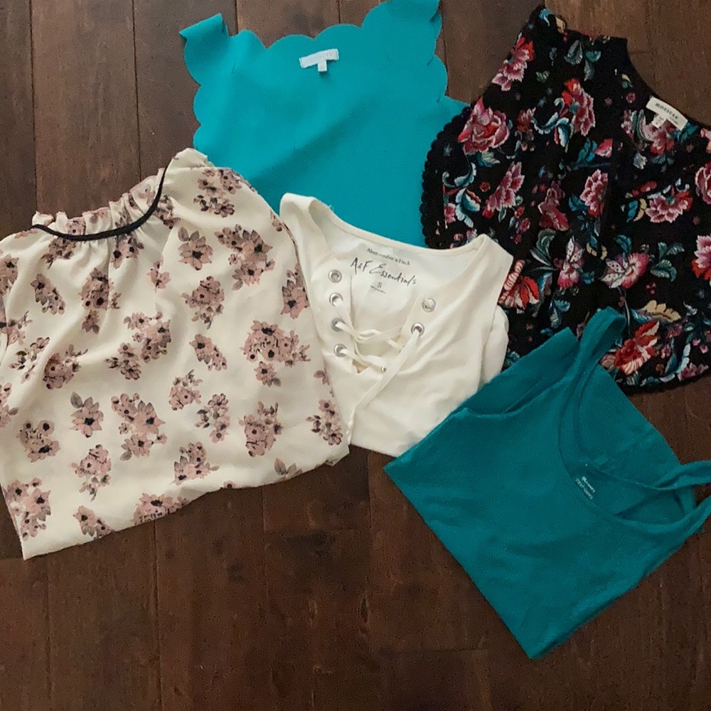 Bundle of shirts. (12)
